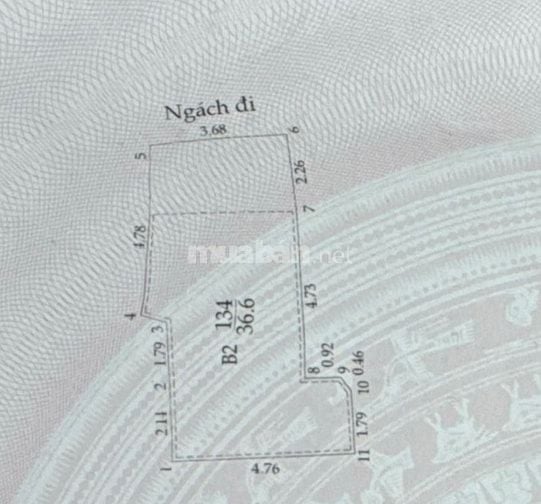 Lô góc 4T ngõ Khương Thượng ngõ 2,5m kd tốt cách oto 80m 