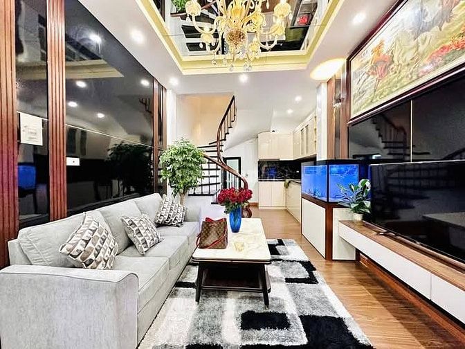 Nhà Đẹp Gần Đường Ô Tô Kim Ngưu 25m, 4 tầng, mt 3.8m, giá 5.48 tỷ
