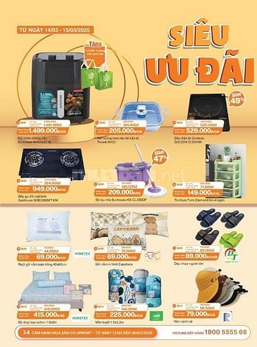 Hệ Thống cần Tuyển Nhân Viên Bán Hàng, Thu Ngân, Tạp Vụ, Phụ Kho 