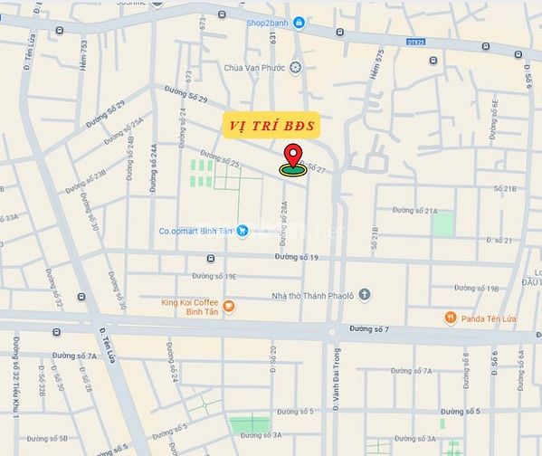 Bán nhà đường Số 29 khu Tên Lửa, 6 x 18m, 4 tấm, 14.5 tỷ (Tín Hưng)