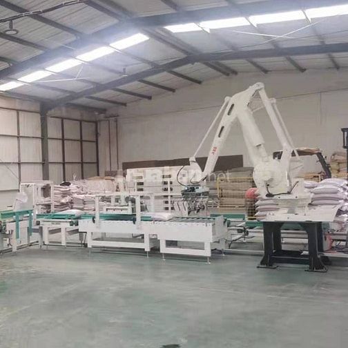 Bán robot tay gắp IRB 460 kết hợp cùng hệ thống đóng bao