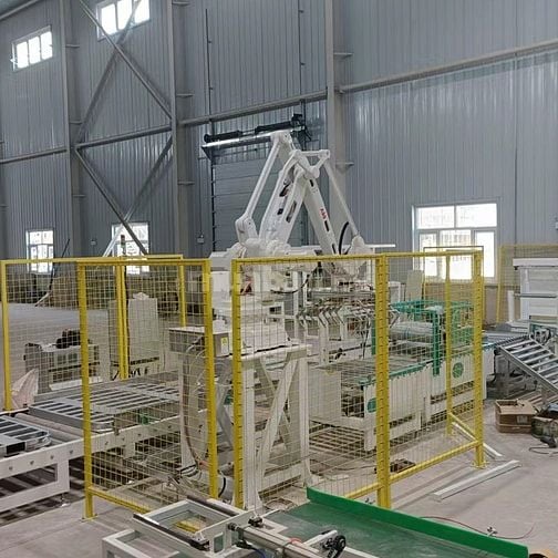 Bán robot tay gắp IRB 460 kết hợp cùng hệ thống đóng bao