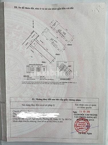 Bán nhà Quận 11 (HXH Hòa Bình); 4x18m; 2 lầu; an ninh; sổ hồng; 7,8 tỷ