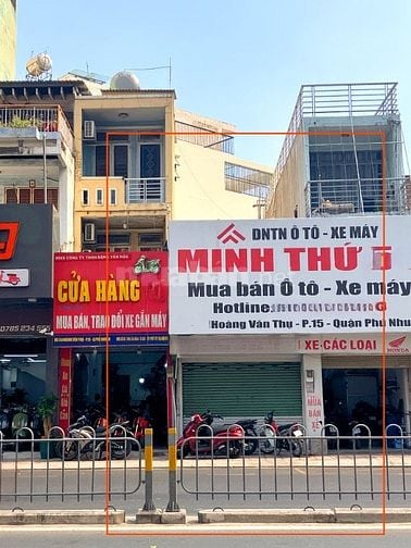 🌷 🌷 🌷 BÁN NHÀ MẶT TIỀN : 57 HOÀNG VĂN THỤ - P. 15 - Q. PHÚ NHUẬN 