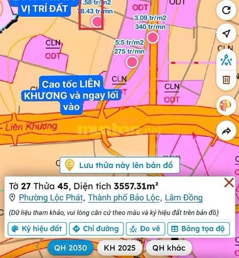 BÁN ĐẤT ĐƯỜNG LÝ THƯỜNG KIỆT PHƯỜNG LỘC PHÁT - NGAY NÚT GIAO CAO TỐC 