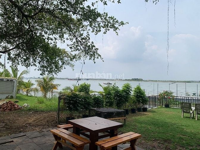ĐẤT BIỆT THỰ VƯỜN MẶT TIỀN ĐƯỜNG 5 LONG PHƯỚC GIÁP SÔNG LỚN, GẦN VIN
