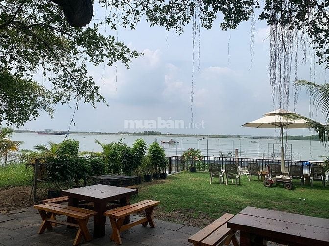 ĐẤT BIỆT THỰ VƯỜN MẶT TIỀN ĐƯỜNG 5 LONG PHƯỚC GIÁP SÔNG LỚN, GẦN VIN