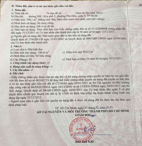 Bán biệt thự Lucasta Khang Điền, căn bờ sông, 798m2, 3 tầng, nhà thô