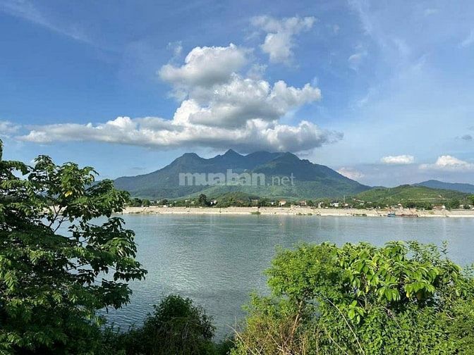 Bán 2 lô đất liền kề: mặt đường tỉnh 317 và mặt Sông Đà tại xã Tu Vũ