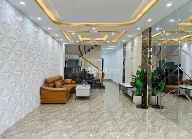 Nhà sổ hồng riêng, Cô Giang P.2 56m2 1 trệt 2 lầu, hẻm thoáng 2tỷ680