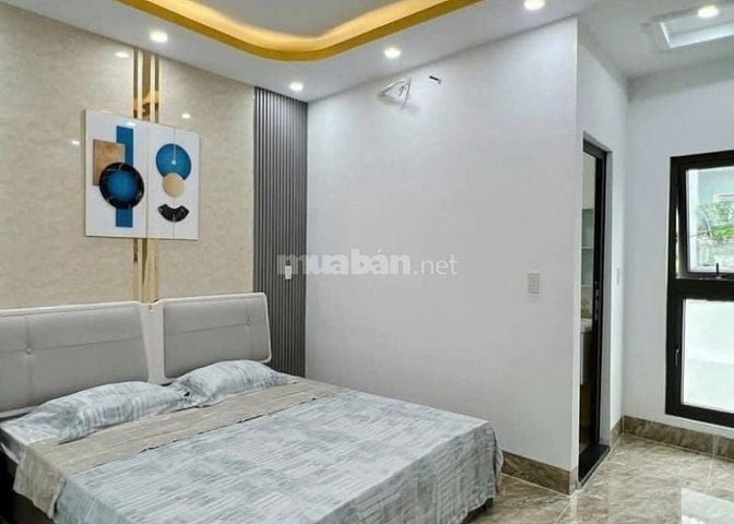 Nhà sổ hồng riêng, Cô Giang P.2 56m2 1 trệt 2 lầu, hẻm thoáng 2tỷ680