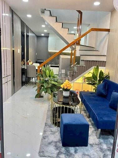 Nhà hẻm xe hơi Phạm Hữu Lầu sát Q7 