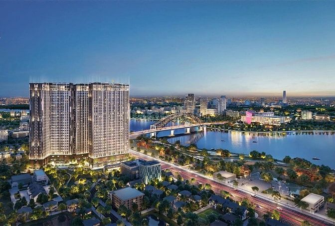 Căn hộ Fresia riverside 2pn chỉ 1.56 tỷ, mặt tiền Bùi Hữu Nghĩa, BH