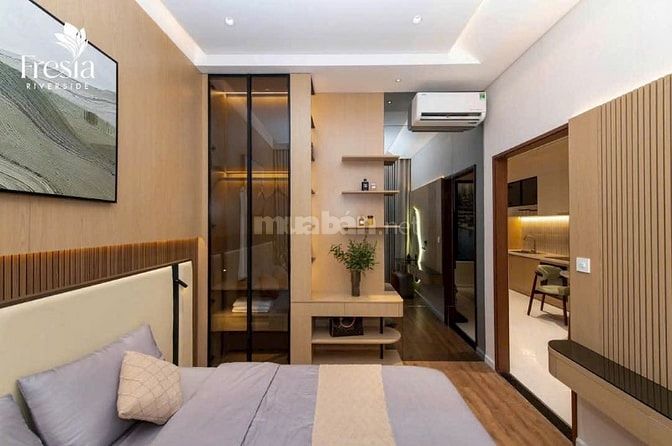 Căn hộ Fresia riverside 2pn chỉ 1.56 tỷ, mặt tiền Bùi Hữu Nghĩa, BH
