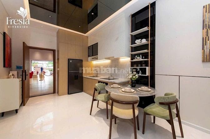 Căn hộ Fresia riverside 2pn chỉ 1.56 tỷ, mặt tiền Bùi Hữu Nghĩa, BH