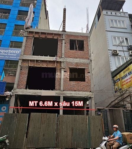 Cho thuê nhà mặt phố Nguyễn Đức Cảnh - 100m2 x 3 tầng. MT 6.6M