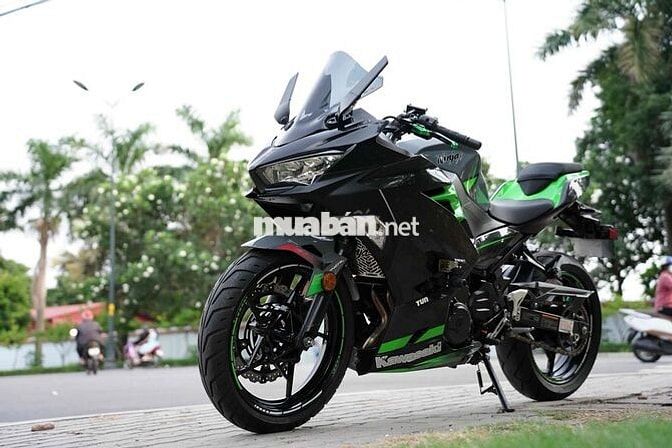Kawasaki Ninja 409 Abs 2019 xanh xám siu keng