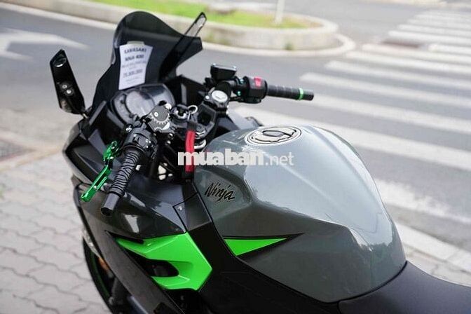 Kawasaki Ninja 409 Abs 2019 xanh xám siu keng