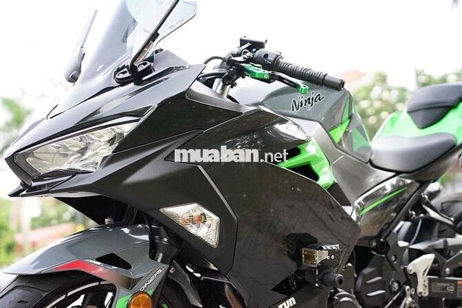 Kawasaki Ninja 409 Abs 2019 xanh xám siu keng