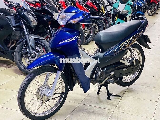XE MÁY THỊNH PHÁT - WAVE A 110 XANH TÍM2023 XE ZIN