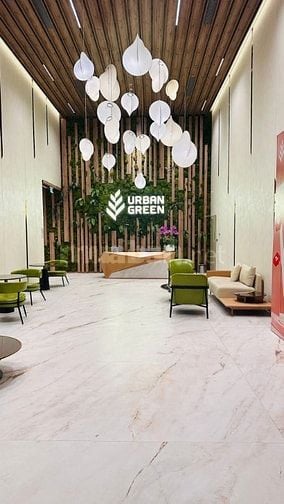 CHO THUÊ 2PN URBAN GREEN NỘI THẤT XỊN, VIEW LANDMARK TẦNG CAO
