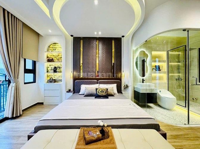 bán nhà DT 4M x 16M ĐƯỜNG HẺM Ô TÔ XE TẢI, SIÊU PHẨM THANG MÁY 450kg 