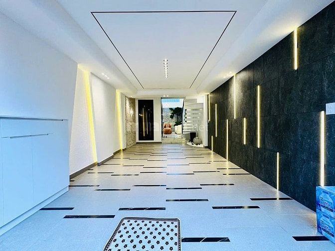 bán nhà DT 4M x 16M ĐƯỜNG HẺM Ô TÔ XE TẢI, SIÊU PHẨM THANG MÁY 450kg 