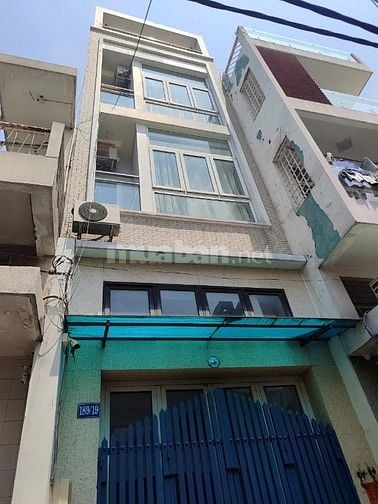 Nhà hẻm Gia Phú 4x16m lững 2 lầu 1t 6Pn có thang máy