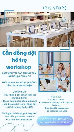 ✨️ NHÀ IRIS CẦN THÊM ĐỒNG ĐỘI CÙNG TẠO RA NHỮNG SIÊU PHẨM