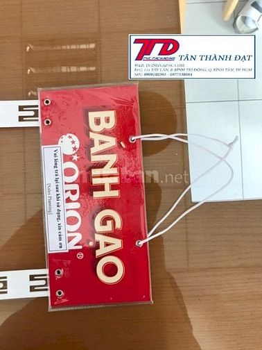 Nhận sản xuất gia công Hanger quảng cáo, bao bì nhựa các loại