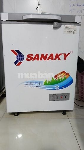 Bán tủ đông Sanaky 100l mới 90%