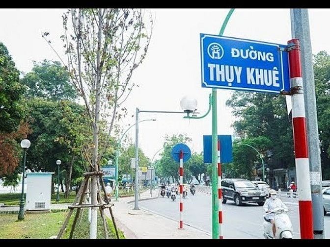 Bán Đất phố Thụy Khuê -Tây Hồ -93m2 giá chào 34 tỷ ,vỉa hè ,kinh doanh