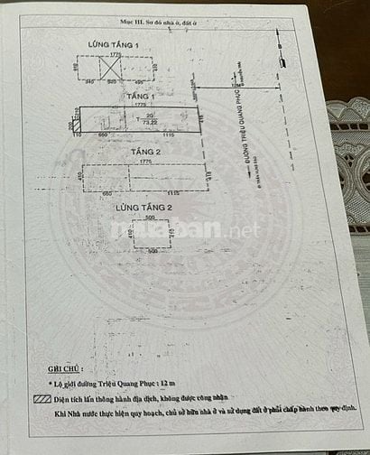 🌷 🌷 🌷 BÁN NHÀ MẶT TIỀN : 115 TRIỆU QUANG PHỤC - P. 11 - Q. 5 - HCM