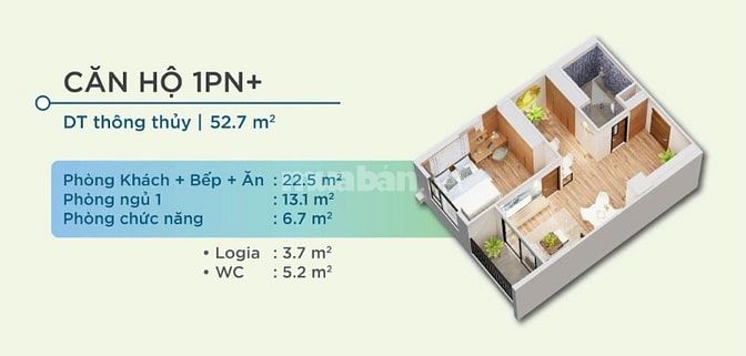 Căn hộ giá chỉ từ 21 triệu/m2, cơ hội đầu tư hấp dẫn!