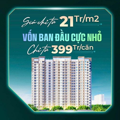 Căn hộ giá chỉ từ 21 triệu/m2, cơ hội đầu tư hấp dẫn!