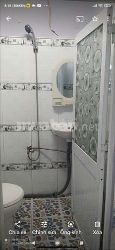 Cho thuê nhà trọ 1 trệt 1 lầu, DT 47m2, đường Đào Sư Tích, gần ĐH Mở