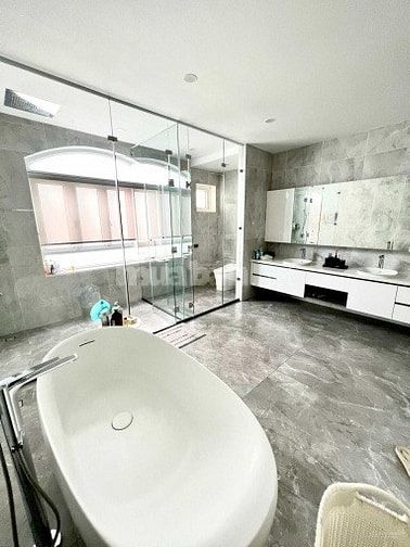 Cặp Bt đơn lập Kdc Cityland Q7 370m2 view sông,Full Nt,thang máy, Giá