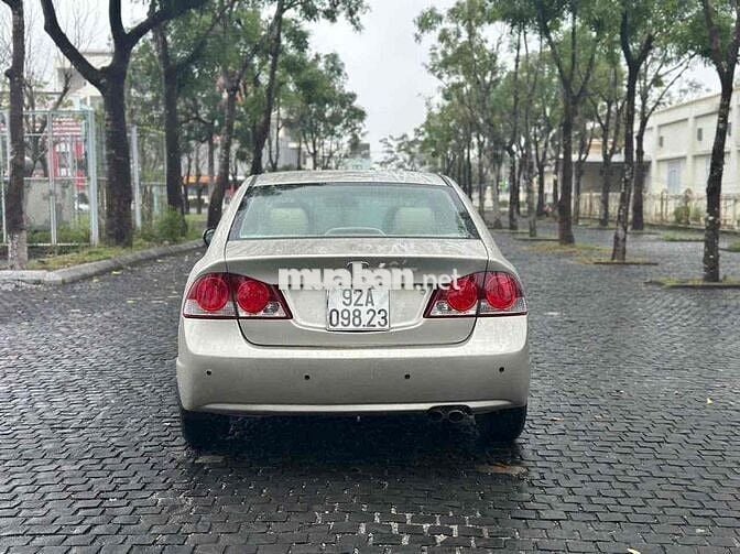 Gia đình cần bán Civic 2008 MT màu vàng nhạt