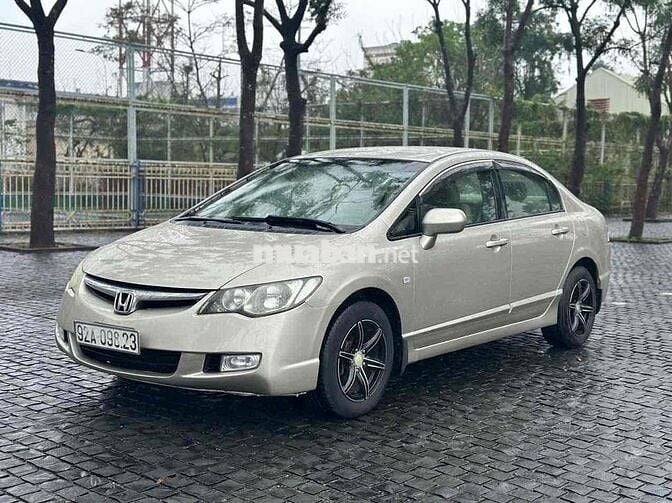 Gia đình cần bán Civic 2008 MT màu vàng nhạt
