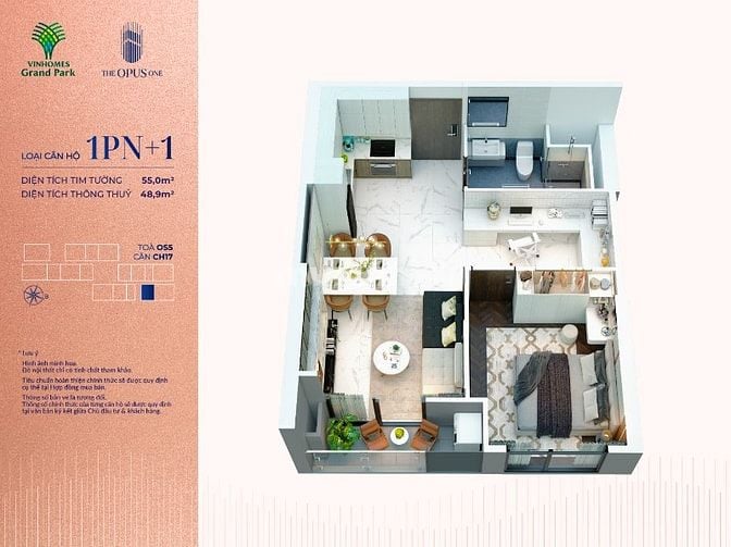 VINHOMES GRAND PARK – CĂN HỘ CAO CẤP THE OPUS ONE