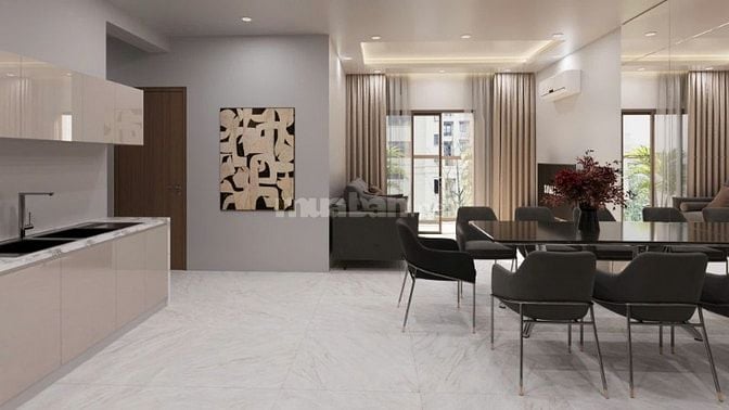 Bán gấp căn hộ Midtown the peak, 3 phòng ngủ, view sông, giá chi 12.3t