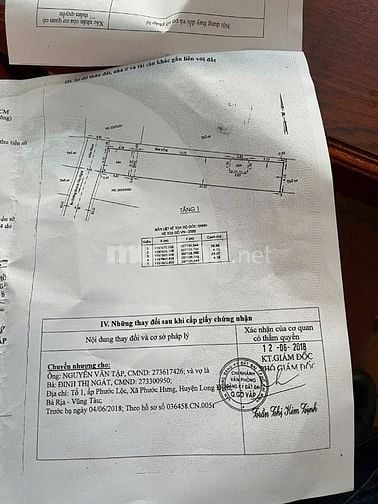 203/19/2D1 Huỳnh Văn Nghệ , P12 , Gò Vấp  120.5m2 ,  HH 1% chính chủ
