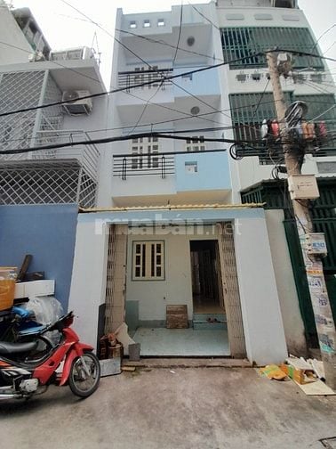 Nhà 2MT hẻm XH đường Lê Văn Quới 4 x 17m 3 TẦng đúc BTCT HHMG 100tr