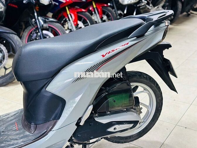 XE MÁY THỊNH PHÁT - VISION 110 XÁM XI MĂNG XE LƯỚT