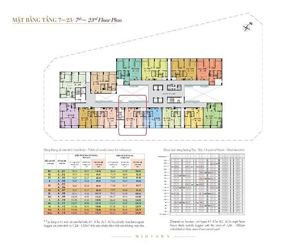 Giá tốt nhất Midtown M5 89m2 view BT chỉ 8.4 tỷ ô xe hầm