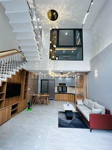 Bán nhà đẹp 64m2, 1 trệt 2 lầu, SHR, Nguyễn Văn Lượng, Gò Vấp kế Lotte