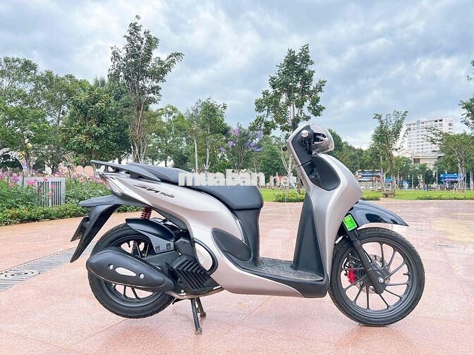 SH mode 2021 xám nhám phanh ABS