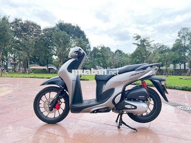 SH mode 2021 xám nhám phanh ABS