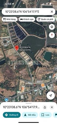 Khu đất full thổ cư 40m x 30m vuôn cực hiếm, hẻm 5m Duyên Hải, Cần Giờ