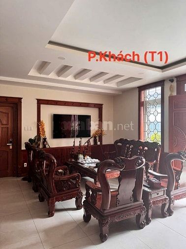 Bán BIỆT THỰ ĐẸP GÓC 2MT BÀ HOM - 9X20m Hầ 4 Tầng - Thang Máy 